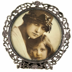 Rond Verzilverd